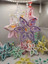 Vintage Set Of 19, 4 1/2 In Stars, All Handmade In The 80s Or 90s 