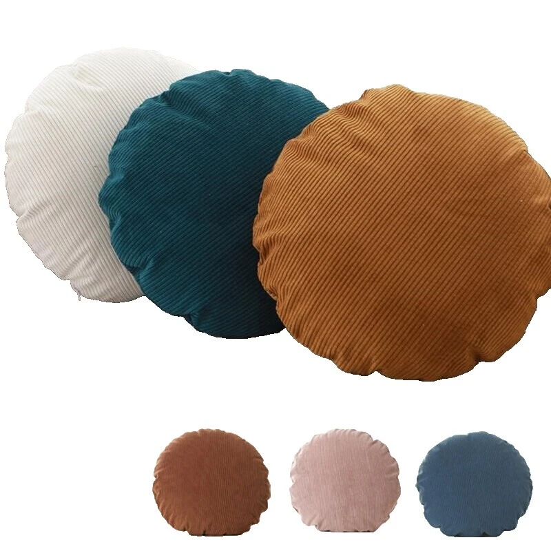 Polka Dot Round Home Décor Pillows