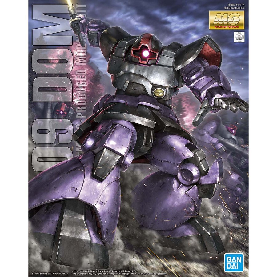 BANDAI - ガンダム　MG 1/100  09 DOM Bandai MG 1/100 Gundam DOM 'Mobile Suit Gundam' | eBay