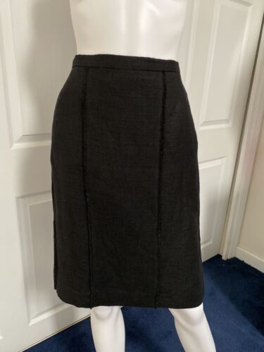 MaxMara Black Pencil Skirt US8