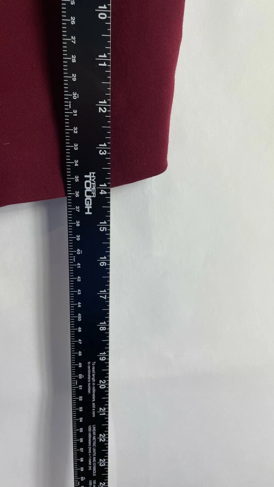 Тишина + шум укороченный Майка женщин Топ рубашка бордовый размер средний          - Изображение 2 из 4