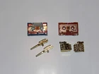 TRANSFORMERS  G1 AND EJECT STICKER GOLD WEAPONS NICE ORIGINAL AUTOBOTS CASSETTES