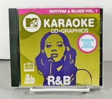 Karaoke and Graphics Music CD MTV Rhythm and Blues Volume 1 On Screen Lyrics