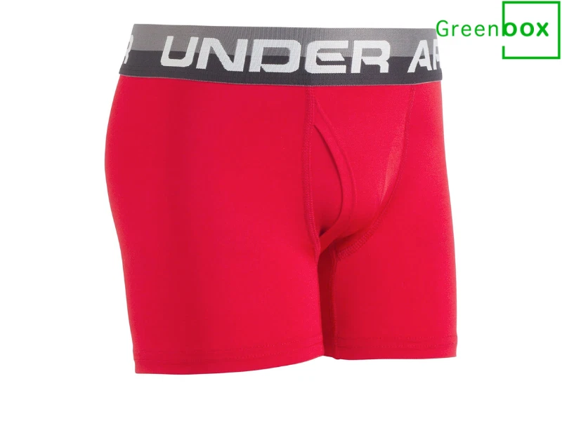 Ropa interior calzoncillos boxer Under Armour Performance para niños (paquete de 2) Foto 4 de 4