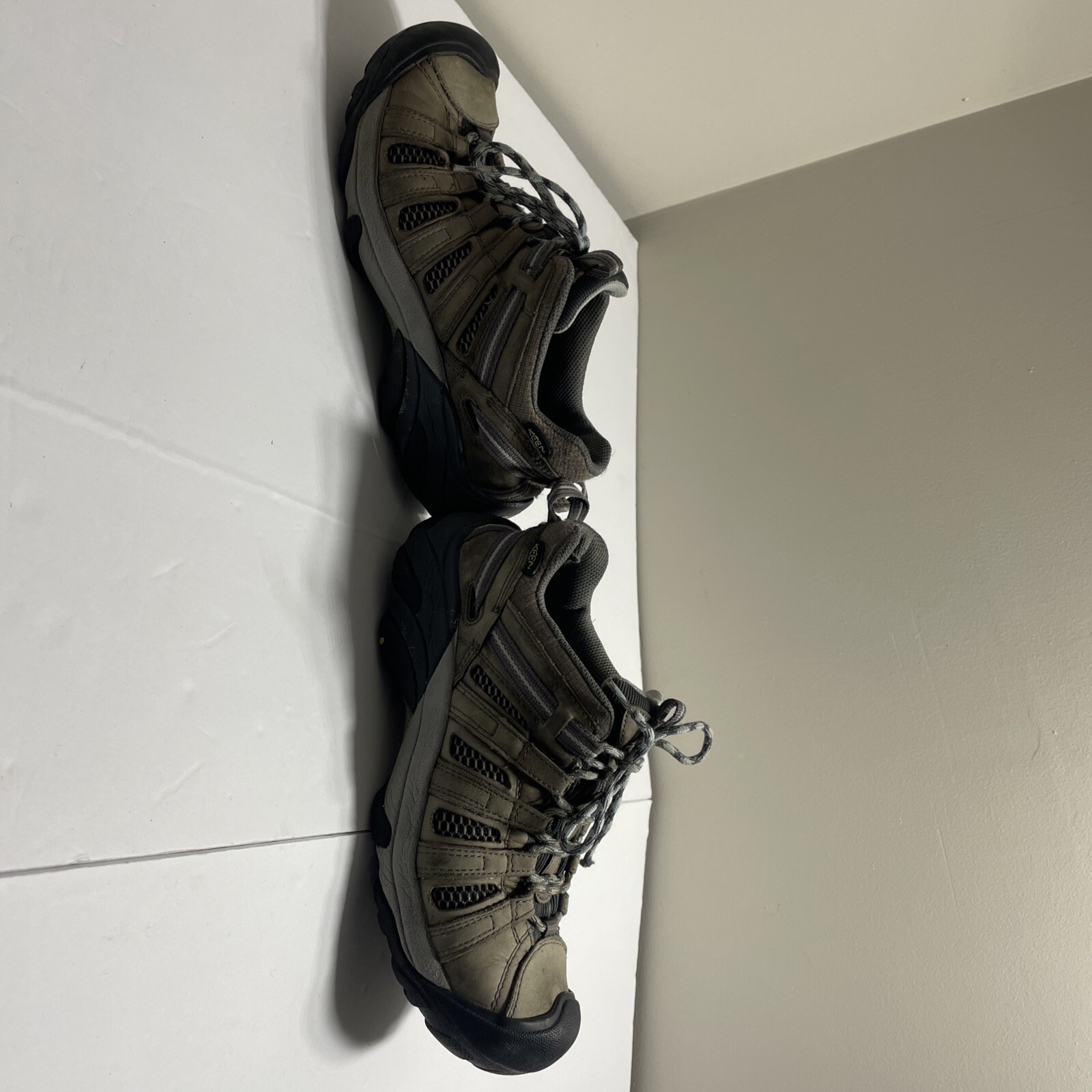 Scarpe da trekking KEEN sneakers donna Voyageur marrone campeggio taglia 8 5 pelle