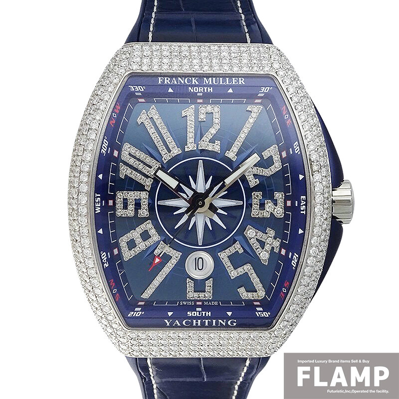 Franck Muller Vanguard Yachting V45SCDT After Diamond watch men 