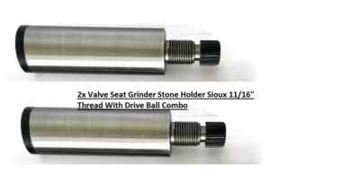 2x Brand New Sioux Style Valve Seat Grinder Stone Holder Thread 11/16" - New For Sale In DELHI - Foto 7
