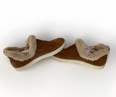 Timberland Women's Skyla Bay Brown Lined Slip On Shoes Booties