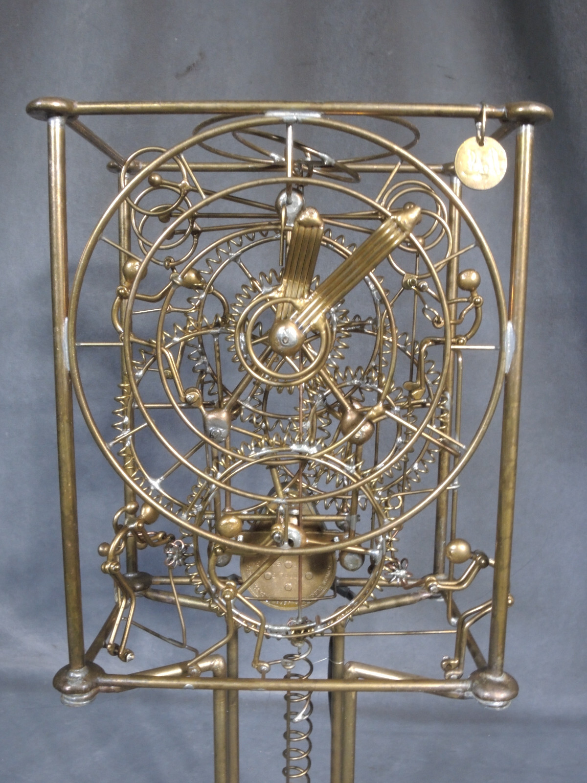 Authentic Studios 7 Man Automaton Clock Hand Made by Gordon