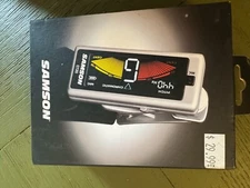 Samson CT20 Clip-On Guitar Tuner Digital With Original Box