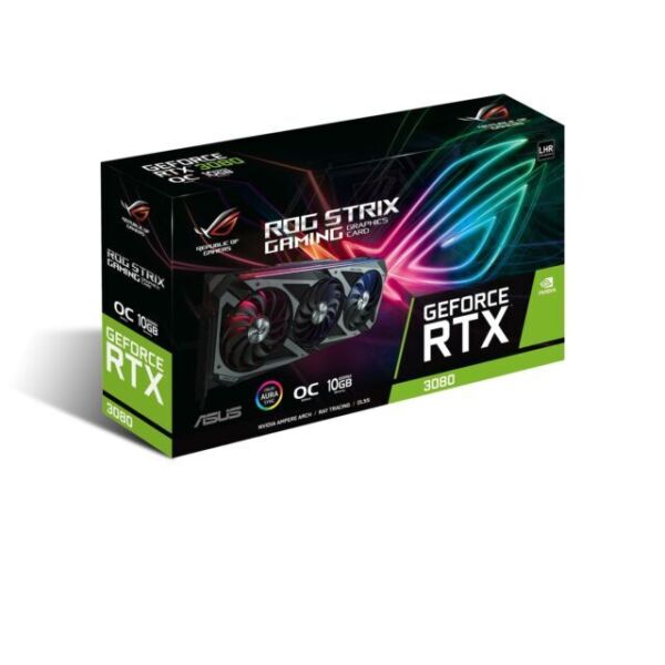 ASUS ROG Strix GeForce RTX 3080 10GB GDDR6X Graphics Card (ROG 