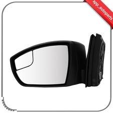 Side Mirror For 2012-2014 Ford Focus S Se Driver Left Side Mirror Textured Black