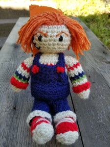 crochet chucky doll