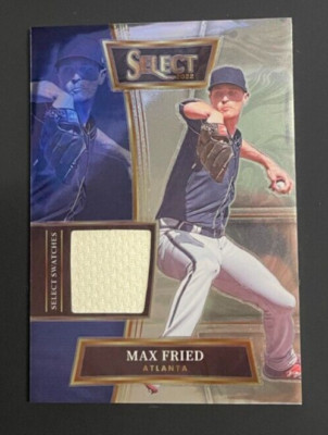 2022 Panini Select #SELS-MF Max Fried Atlanta Braves Select Swatches (MEM)