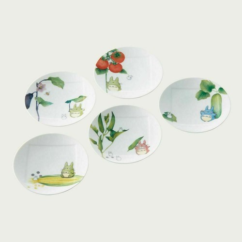 Noritake My Neighbor Totoro Seria warzyw 15,5 zestaw talerzy / 5 arkuszy / Ghibli - Zdjęcie 4 z 9