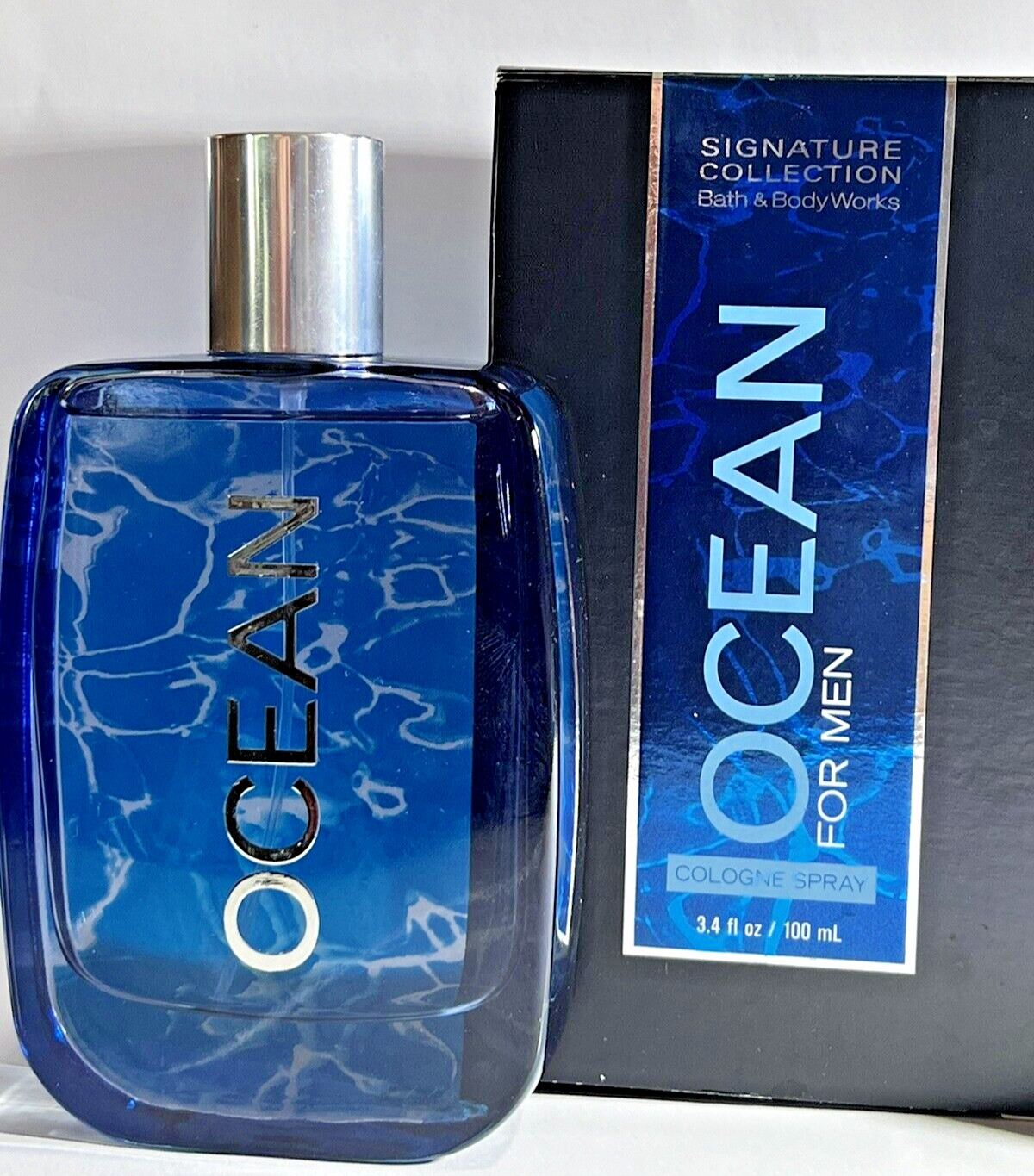 Bath & Body Works Signature Collection OCEAN For Men Cologne Spray 3.4 oz