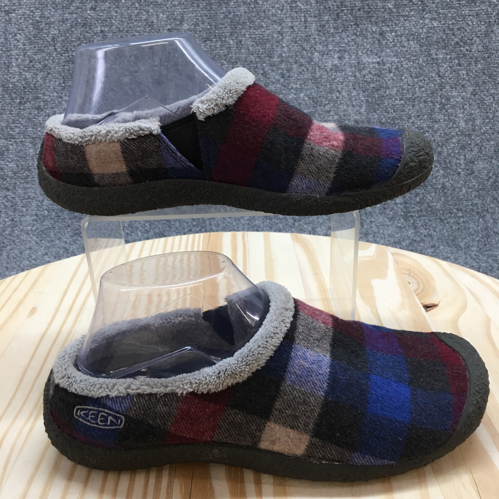 Keen Pantofole Donna 7 5 W Howser Plaid Mules Multicolore Comfort Ballerine 1021848