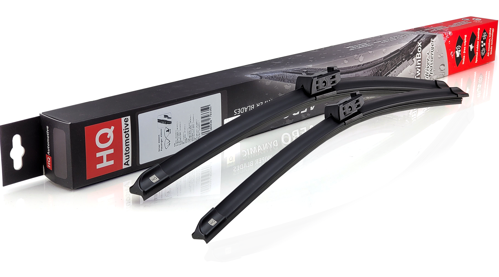 Front Wiper Blades fits SEAT Coupe 2011onwards HQ AUTOMOTIVE