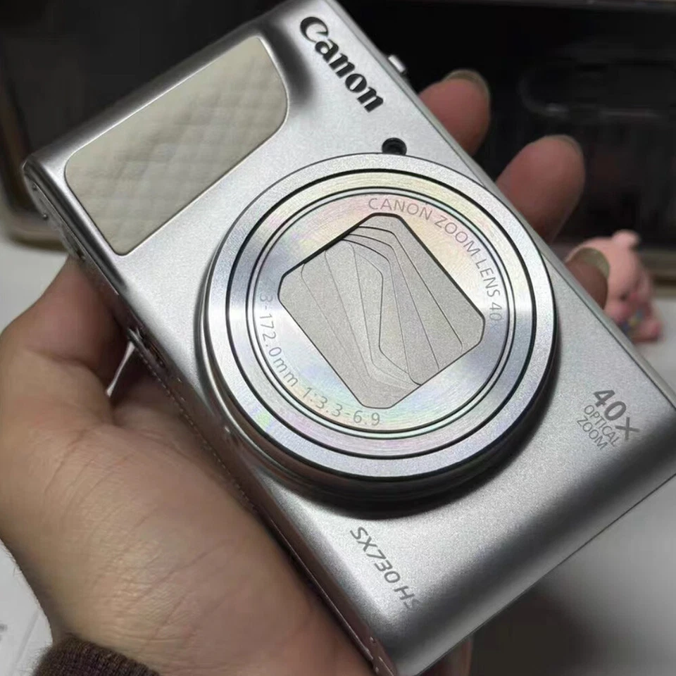 Canon PowerShot SX730 HS 20.3 MP Optical 40x Zoom Digital Camera Silver English - Image 2 of 4