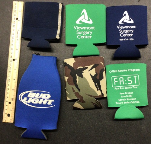 Mixed Lot of 18 Misc Soda Can & Beer Bottle Koozie Coozie - Great For Party! - Picture 4 of 11