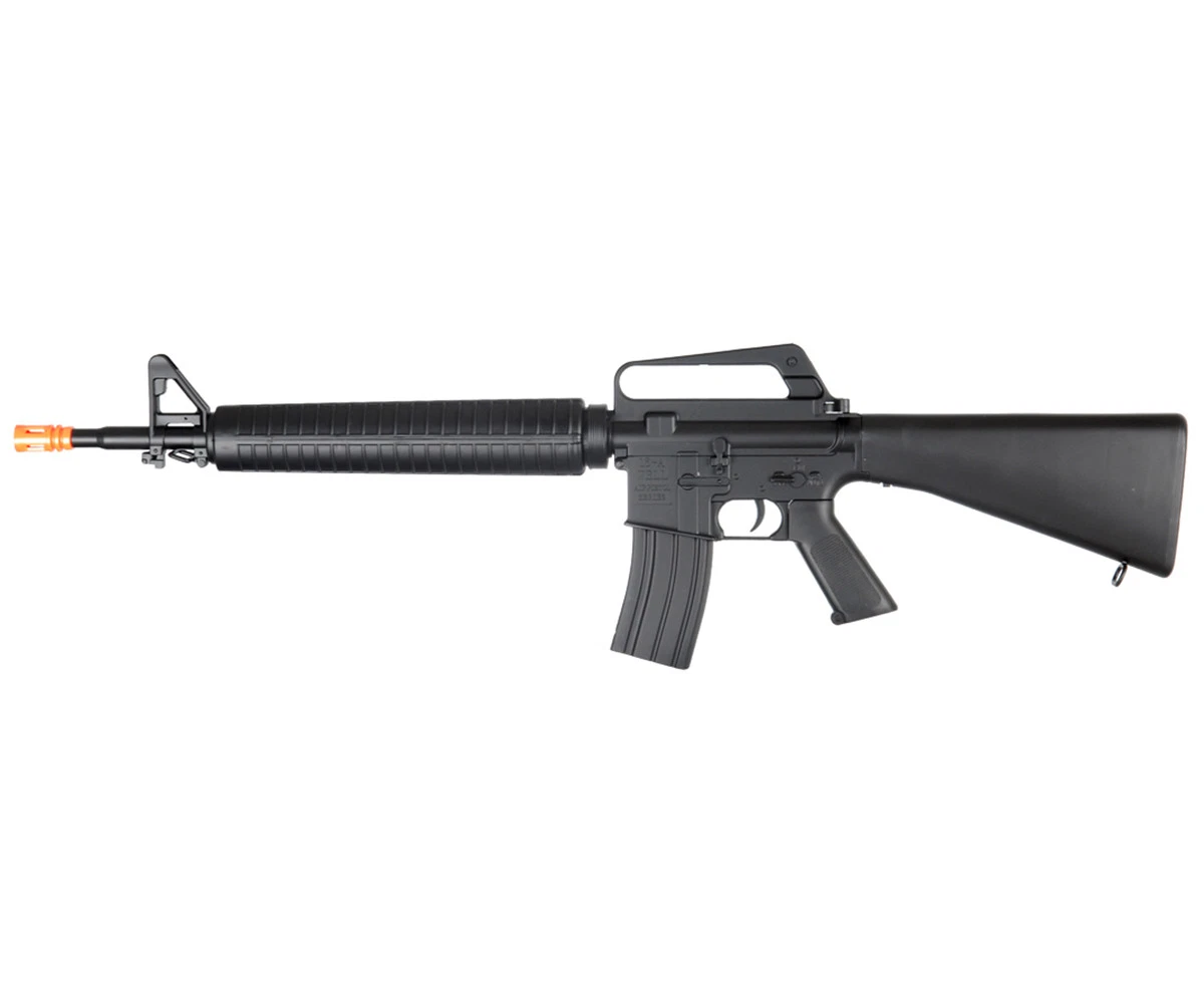 WELL 345 FPS M16 Style Spring Action Airsoft Rifle Replica M16A1 