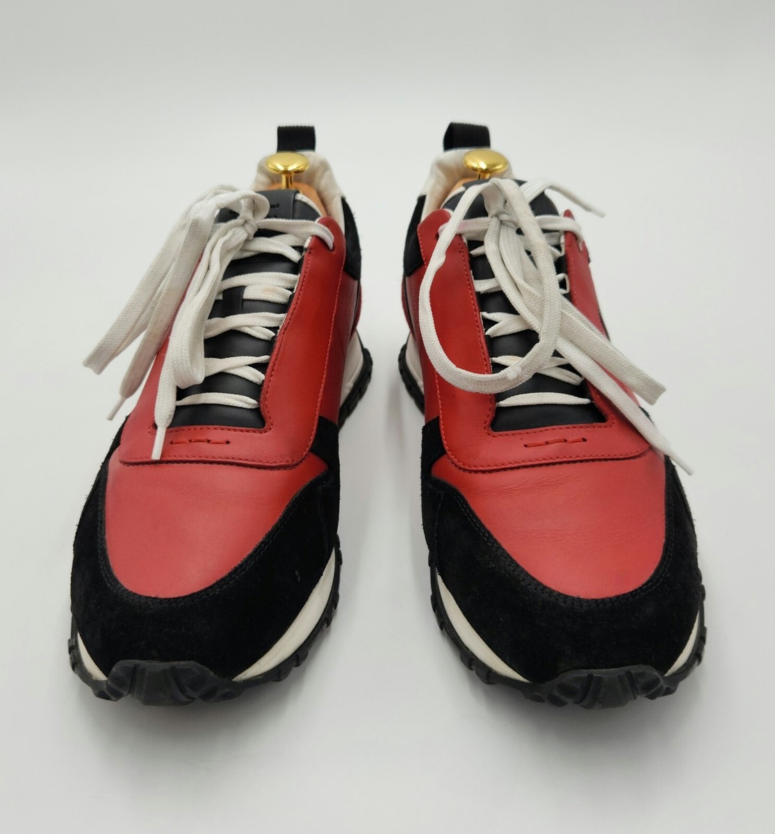 Size 13US - Fendi Scarpa Men\'s Sneakers Black Red Suede DDF27727-0833-4B05-A8C4-  main image 3