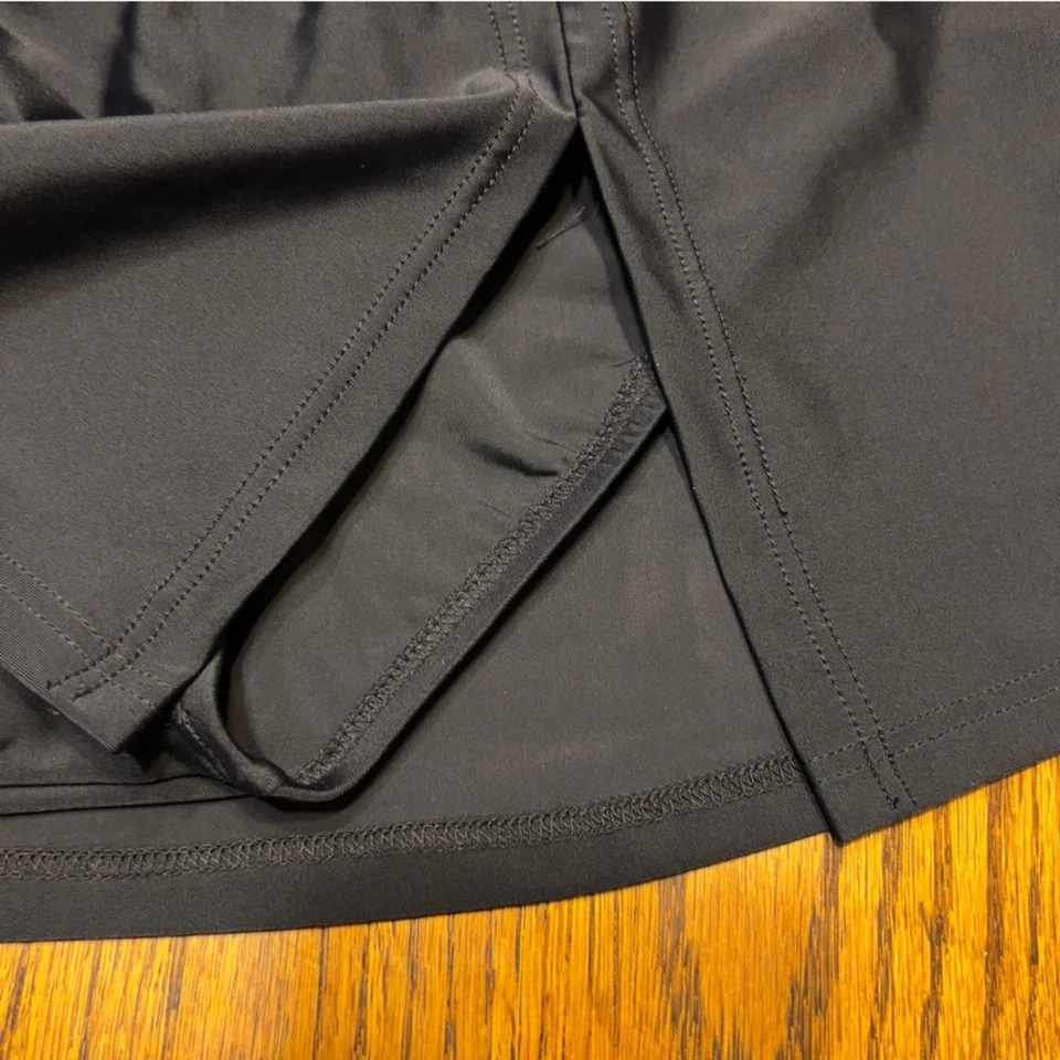 Tropical Honey Size 8 Black Swim Skirt Bottom w/7” inch slit - Image 4 of 4