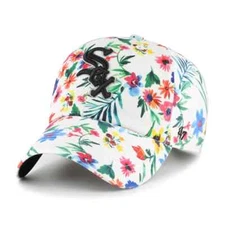 Chicago White Sox  '47 Brand Floral Womens Clean Up Hat