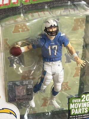 2012 Philip Rivers Chargers McFarlane Toys NFL PlayMakers Mini 4