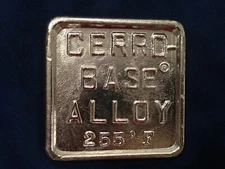 Cerrobase Low Temperature Alloy - 1 lb. Ingot