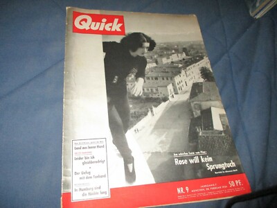 Quick 28.4.1954 9/54 Heft komplett