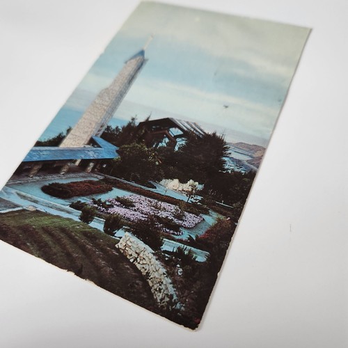 Wayfarers Chapel Postcard Designed By Lloyd Wright Built Near Portuguese Bend Ca - Picture 2 of 6