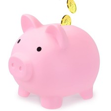 GADIEDIE Extra Large Piggy Bank,Coin Bank for Boys and Girls,Unbreakable Plas...