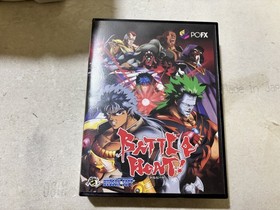 NEC PC-FX Console System with box Backup memory BATTLE HEAT Retro game Tested JP