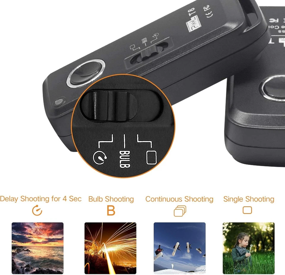 Pixel T8 Wireless Remote Control for Canon SLR - Image 2 of 4