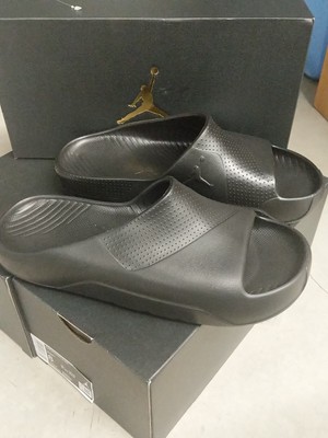 Jordan Gray Slip-On Sandals Nike Jordan AJ0022-004 Gray White Slide Slip On Shoes  main image 3