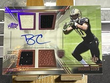 2014 Topps Prime Level 5 Autographed Relic Brandin Cooks Copper Rainbow /15 PV-…