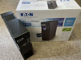 Onduleur EATON ELLIPSE PRO 650 FR en bon état avec batterie NEUVE