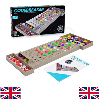 UK Mastermind Classic Code Knacken Brettspiel Strategie Familie Gehirn Puzzle Spielzeug