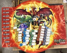 Kaijudo TCG Leader Tracker Board Metal Sign Magnets WOTC 2012 Duel Masters OOP