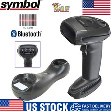 Zebra Symbol Bluetooth 1D Barcode Scanner W/USB Cable Cradle LI4278-SR20007WR