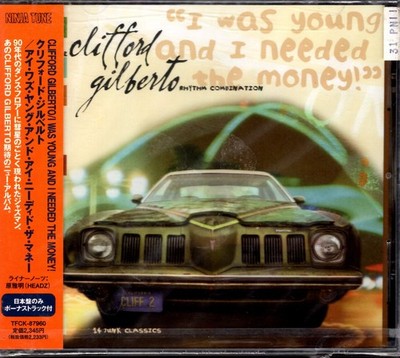 Clifford Gilberto Rhythm Combination - I Was Young And I Needed The Money CD OBI