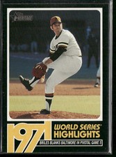 2020 Topps Heritage Nelson Briles 1971 World Series Highlights #WSH-4