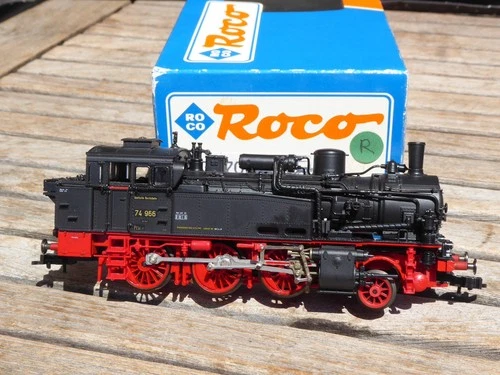 Roco 43270 H0 Steam Locomotive Tenderlok BR 74 966- DRG Epoche 2