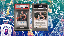 NIKOLA JOKIC 2021 PANINI PRIZM FLASHBACK SIGNATURES  AUTOGRAPH AUTO PSA 10