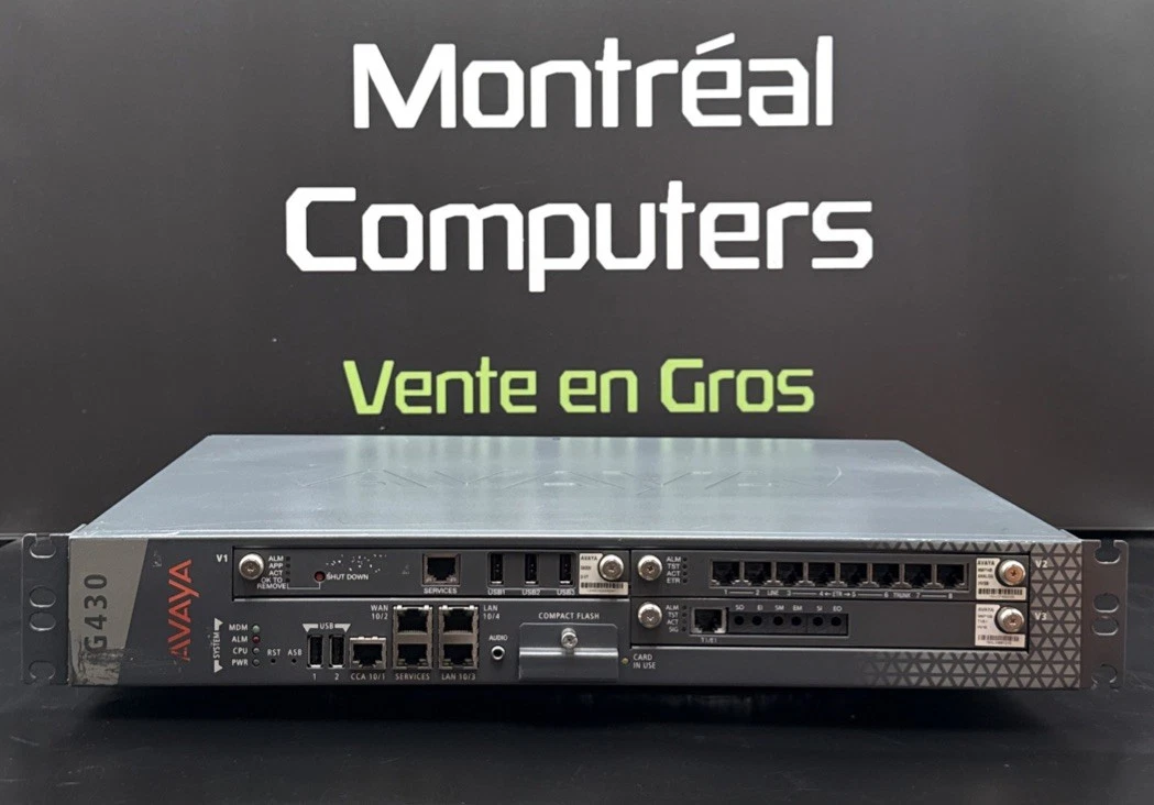 Téléphone IP Avaya 1608 reconditionné - éco-responsable