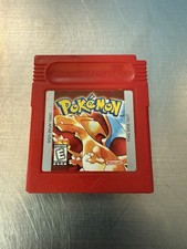 Pokemon Red Version Nintendo GameBoy Tested Authentic Saves Original Battery
