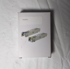 Ubiquiti Bi-Directional Single Mode LC SFP Transceiver Kit 2 Pack