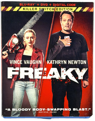 FREAKY (2020) Killer Switch Edition BLU-RAY / DVD Vaughn Newton