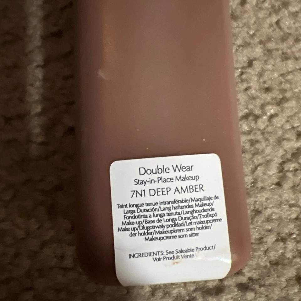 Estee Lauder double wear foundation 6.7 oz. 7N1 Deep Amber - Pro Jumbo Size New - Image 2 of 4